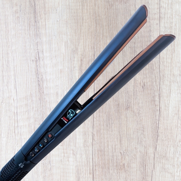 Dyson Airstrait Blue and Gold Hair Styling Tool - Picture 7 of 7